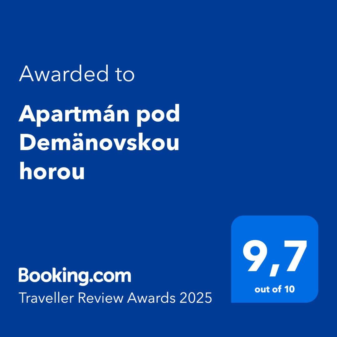 Apartman Pod Demaenovskou Horou ديمانوفْشكا دولِنا المظهر الخارجي الصورة